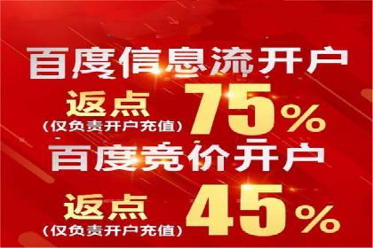 搜索广告开户返点的操作技巧与案例